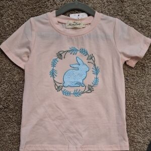 Marie Nicole Blush Pink Bunny Tee